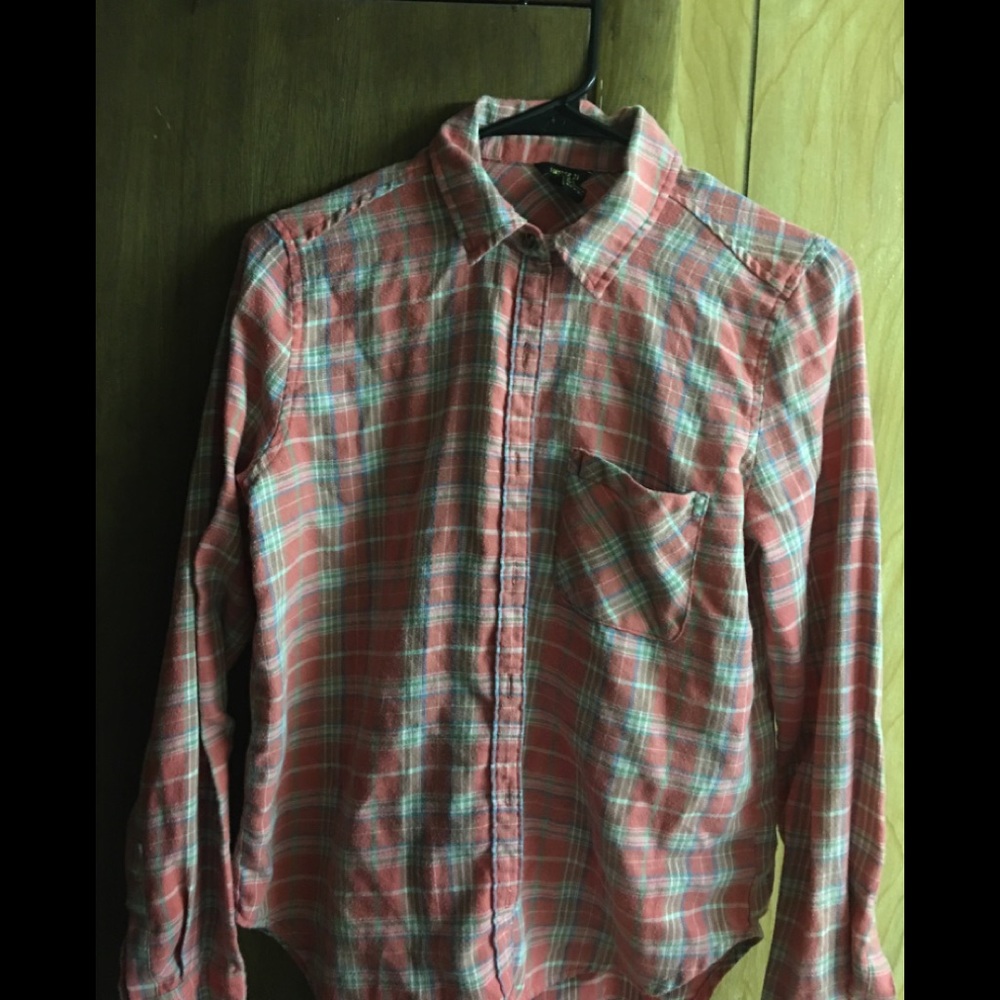 Forever 21 Plaid button up
